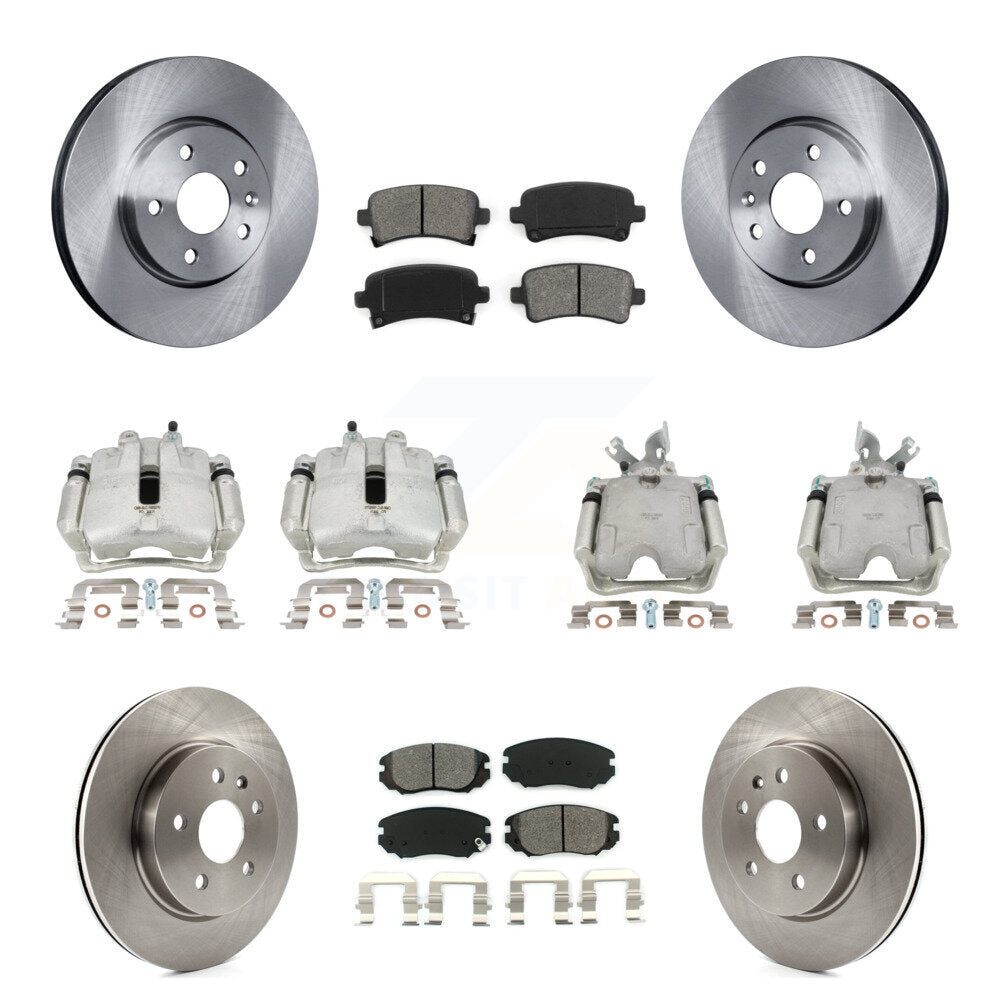 Transit Auto KC8-100958S Disc Brake Kit for 2010-2011 Buick Allure, Buick LaCrosse - Front and Rear product image