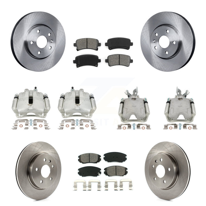 Transit Auto KC8-100958S Disc Brake Kit for 2010-2011 Buick Allure, Buick LaCrosse - Front and Rear product image