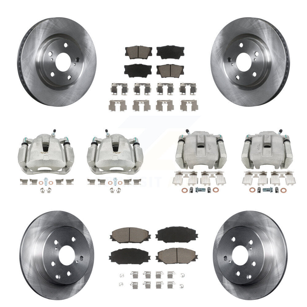 CMX KC8-100959C Disc Brake Kit for 2012-2018 Toyota RAV4 - Front and Rear product image