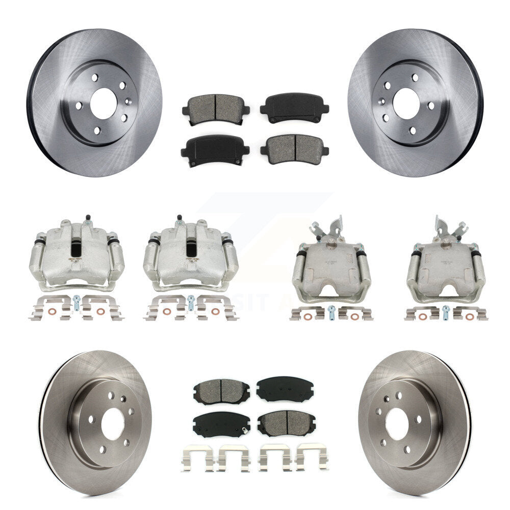 Transit Auto KC8-100959S Disc Brake Kit for 2013-2020 Chevrolet Impala, Chevrolet Malibu - Front and Rear product image