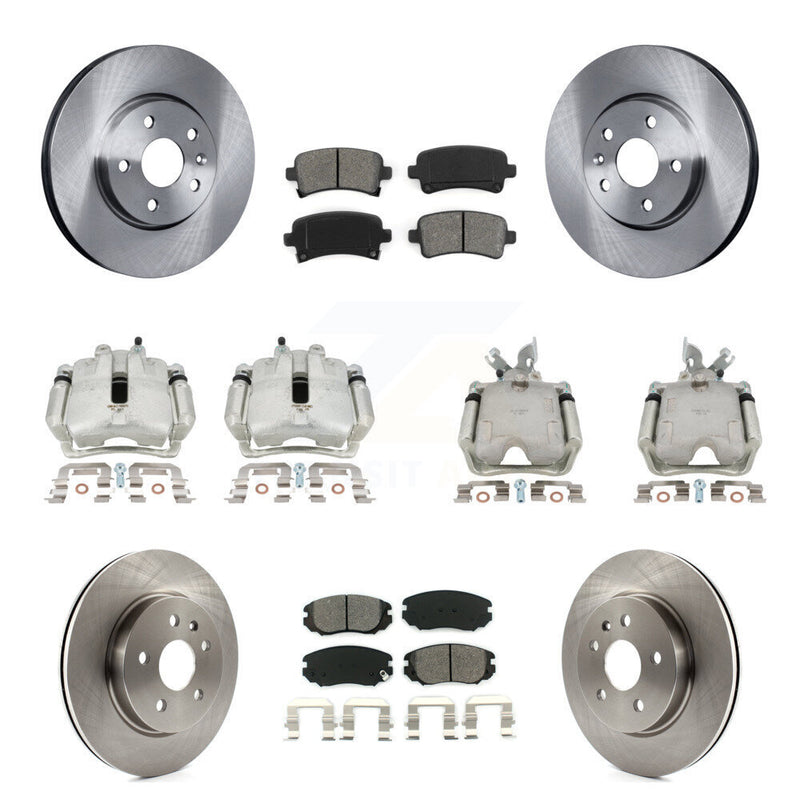 Transit Auto KC8-100959S Disc Brake Kit for 2013-2020 Chevrolet Impala, Chevrolet Malibu - Front and Rear product image