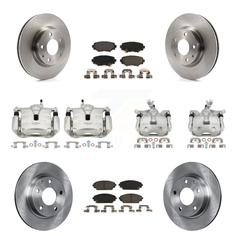 Transit Auto KC8-100959T Disc Brake Kit for 2014-2016 Mazda 3, Mazda 3 Sport - Front and Rear product image