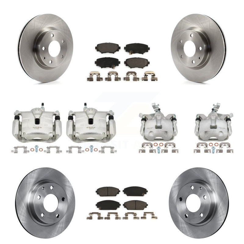 Transit Auto KC8-100959T Disc Brake Kit for 2014-2016 Mazda 3, Mazda 3 Sport - Front and Rear product image