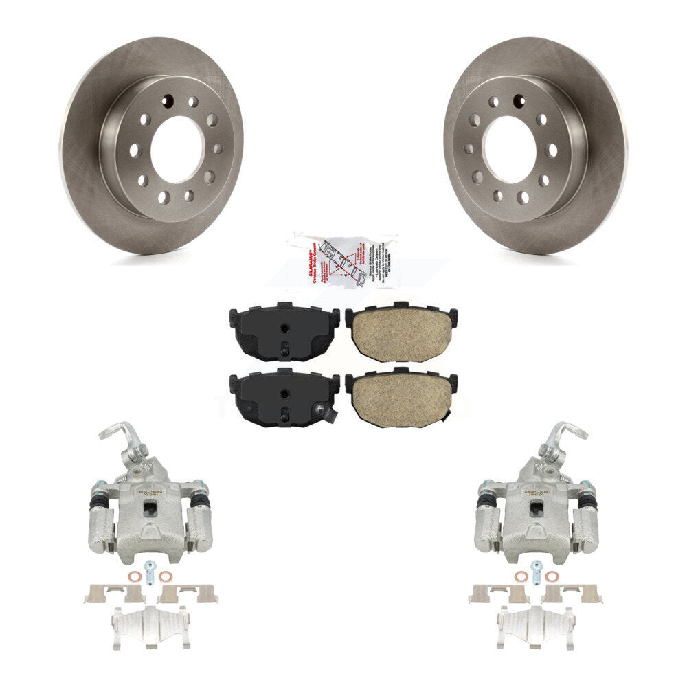 Transit Auto KC8-100960N Disc Brake Kit for 2003-2004 Hyundai Tiburon - Rear product image