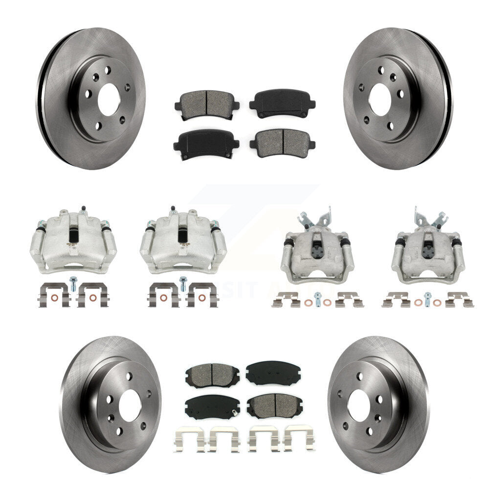 Transit Auto KC8-100960S Disc Brake Kit for 2013 Chevrolet Malibu - Front and Rear product image