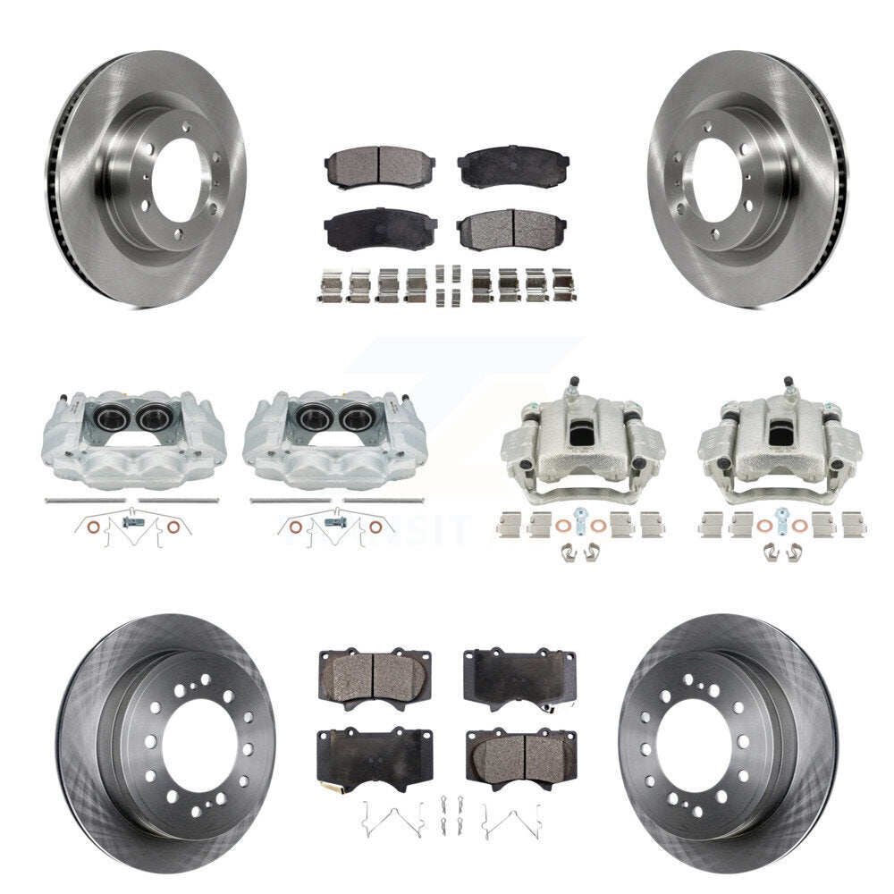 Transit Auto KC8-100960T Disc Brake Kit for 2010-2015 Lexus GX460, Toyota 4Runner - Front and Rear product image
