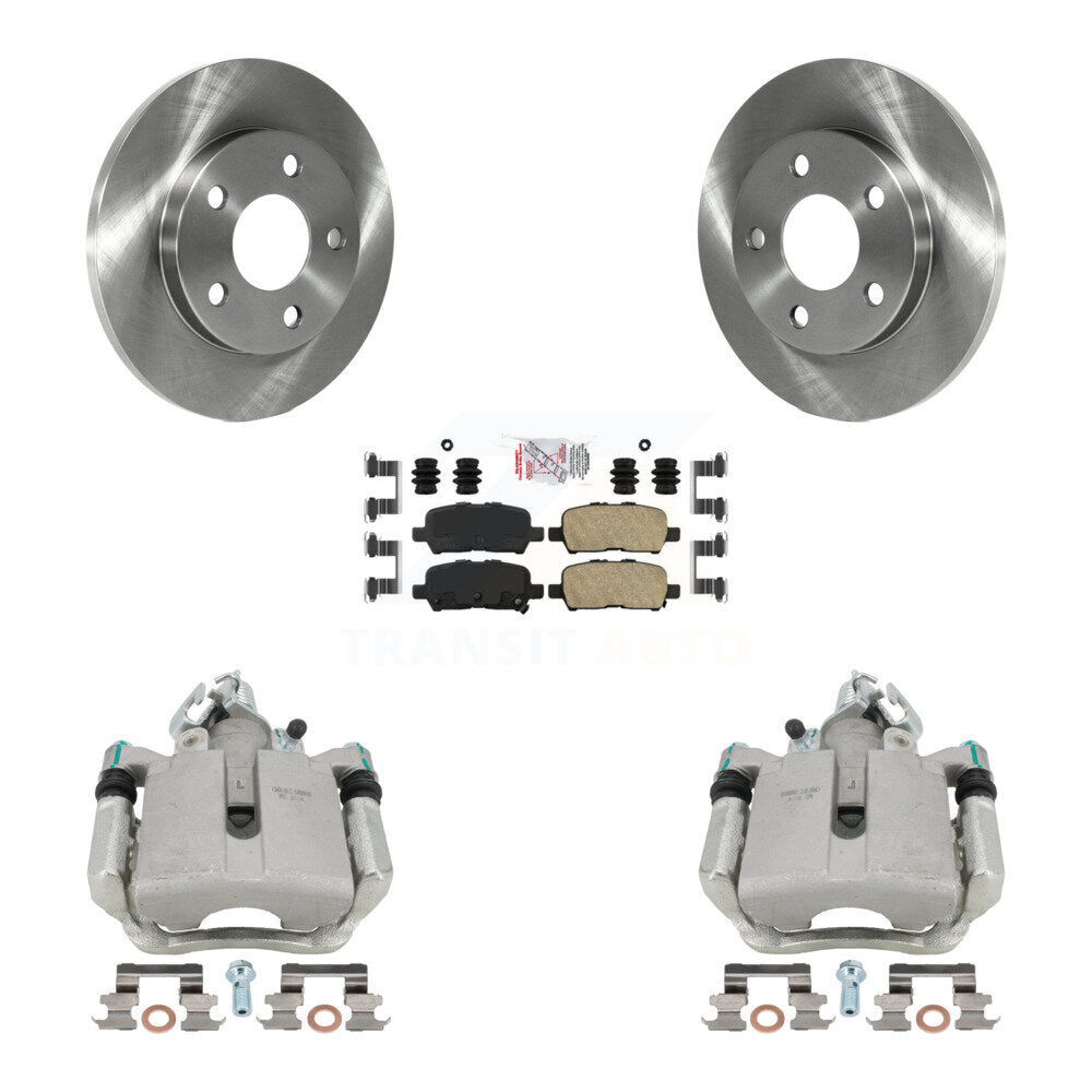 Transit Auto KC8-100961N Disc Brake Kit for 2004-2016 Chevrolet Impala Limited, Chevrolet Impala, Buick Allure & more - Rear product image