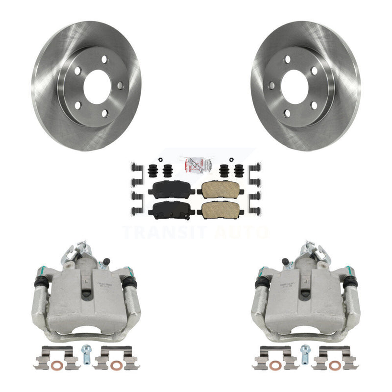 Transit Auto KC8-100961N Disc Brake Kit for 2004-2016 Chevrolet Impala Limited, Chevrolet Impala, Buick Allure & more - Rear product image