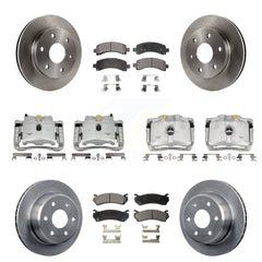Transit Auto KC8-100961P Disc Brake Kit for 2002-2008 Cadillac Escalade, Chevrolet Avalanche 1500, Chevrolet Express 1500 & more - Front and Rear product image