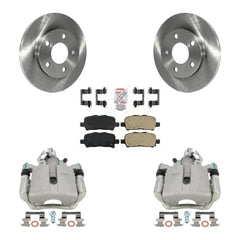 Transit Auto KC8-100962N Disc Brake Kit for 2004-2016 Chevrolet Impala Limited, Chevrolet Impala, Buick Allure & more - Rear product image