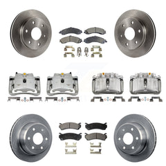 Transit Auto KC8-100962P Disc Brake Kit for 2000-2006 Chevrolet Silverado 1500, Cadillac Escalade, Cadillac Escalade ESV & more - Front and Rear product image