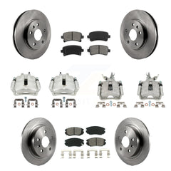 Transit Auto KC8-100962S Disc Brake Kit for 2014-2016 Chevrolet Malibu Limited, Chevrolet Malibu - Front and Rear product image