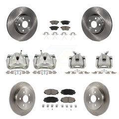 CMX KC8-100963C Disc Brake Kit for 2009-2019 Toyota Corolla, Toyota Matrix, Pontiac Vibe - Front and Rear product image