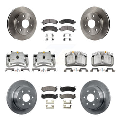Transit Auto KC8-100963P Disc Brake Kit for 2002 Chevrolet Avalanche 1500 - Front and Rear product image