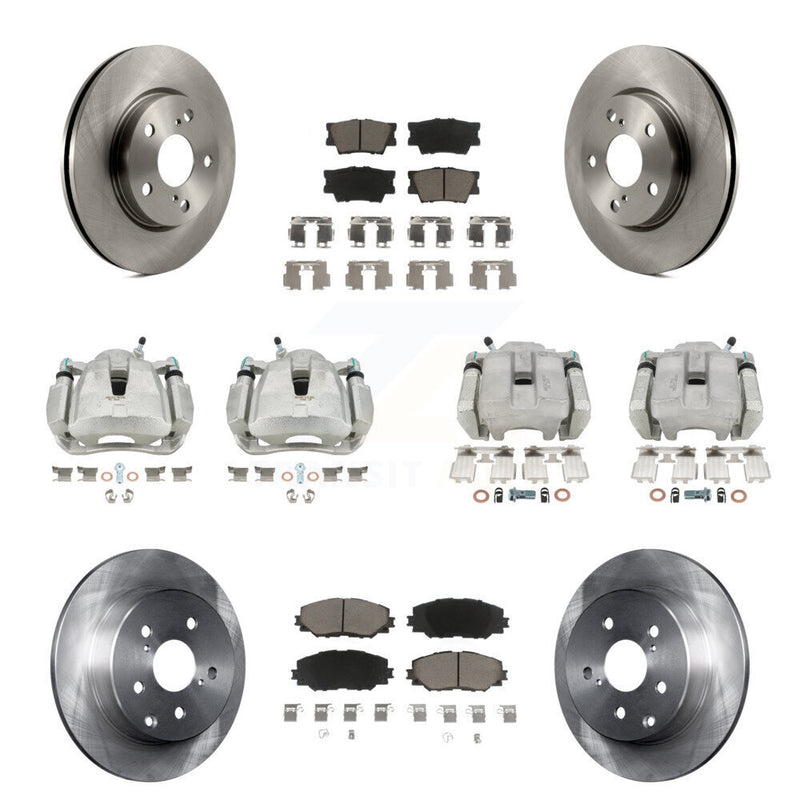 CMX KC8-100966C Disc Brake Kit for 2014-2015 Toyota RAV4 - Front and Rear product image