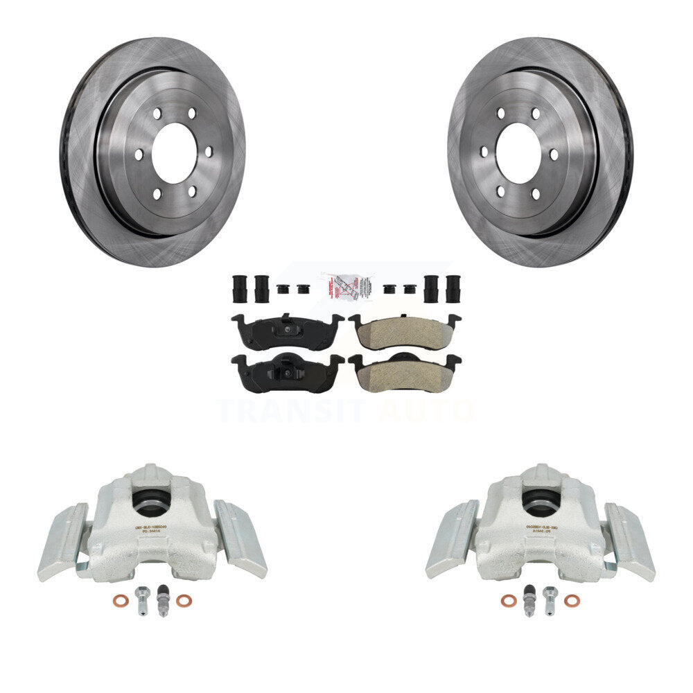Transit Auto KC8-100966N Disc Brake Kit for 2007-2017 Ford Expedition, Lincoln Navigator - Rear product image