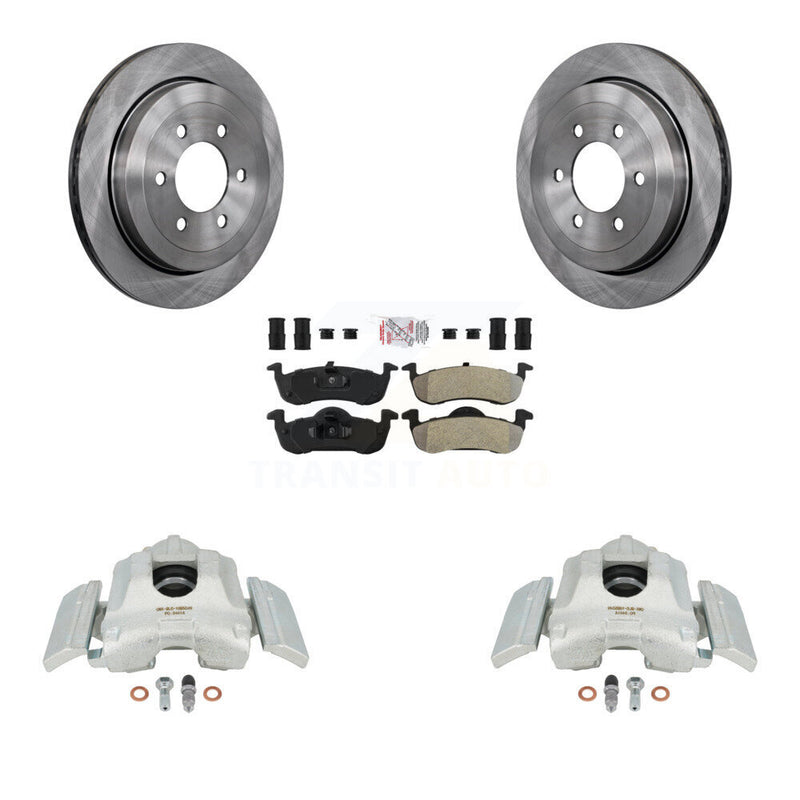 Transit Auto KC8-100966N Disc Brake Kit for 2007-2017 Ford Expedition, Lincoln Navigator - Rear product image