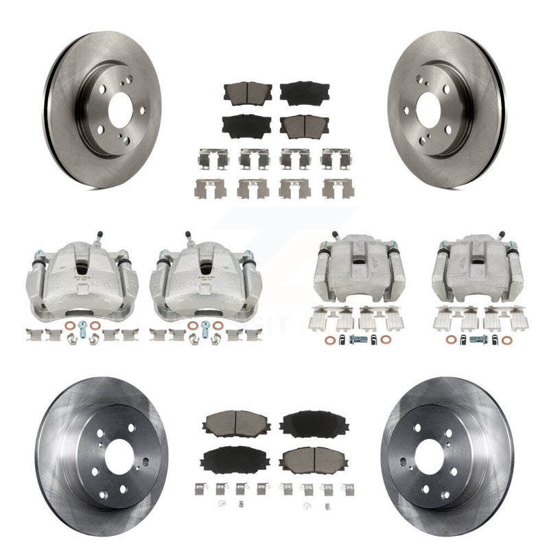 CMX KC8-100967C Disc Brake Kit for 2014-2015 Toyota RAV4 - Front and Rear product image