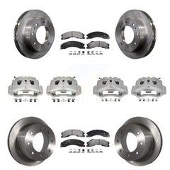 Transit Auto KC8-100967P Disc Brake Kit for 2011-2019 Chevrolet Silverado 3500 HD, GMC Sierra 3500 HD - Front and Rear product image