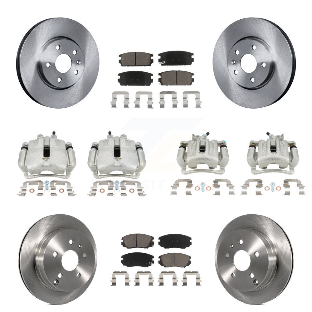 CMX KC8-100968C Disc Brake Kit for 2010-2017 Chevrolet Equinox, GMC Terrain - Front and Rear product image