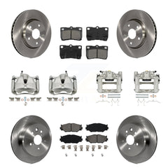 Transit Auto KC8-100968S Disc Brake Kit for 2010-2013 Lexus IS250 - Front and Rear product image