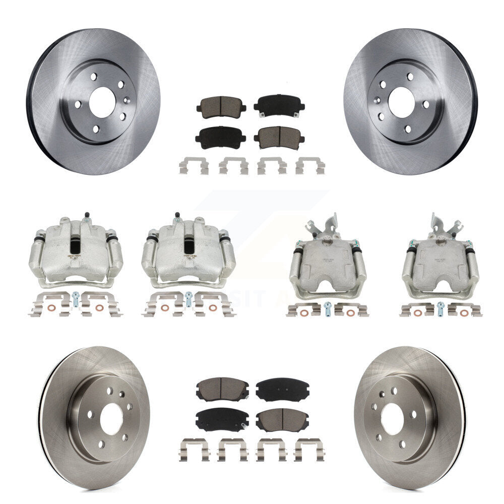 CMX KC8-100969C Disc Brake Kit for 2010-2011 Buick Allure, Buick LaCrosse - Front and Rear product image