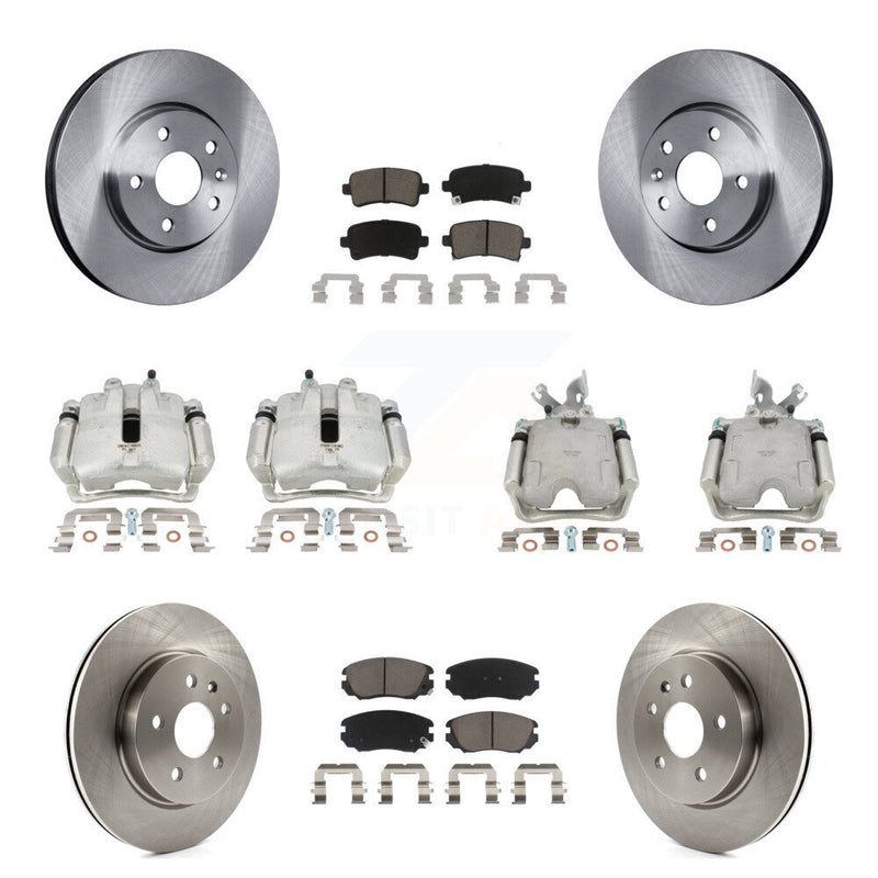 CMX KC8-100969C Disc Brake Kit for 2010-2011 Buick Allure, Buick LaCrosse - Front and Rear product image
