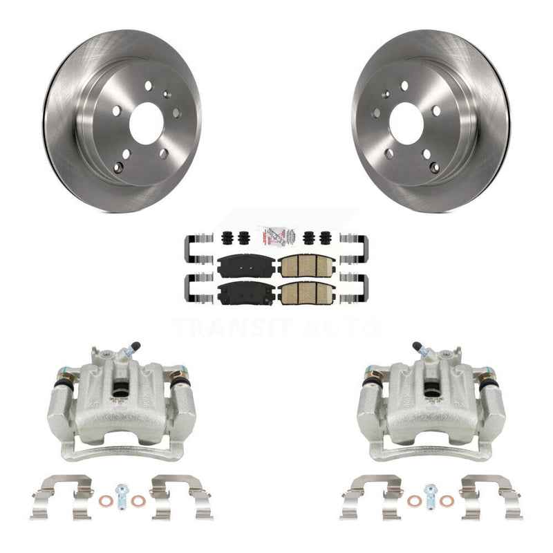 Transit Auto KC8-100969N Disc Brake Kit for 2010-2017 Chevrolet Equinox, GMC Terrain - Rear product image