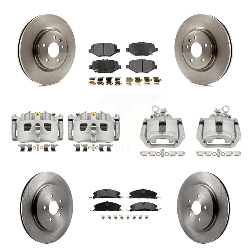 Transit Auto KC8-100969P Disc Brake Kit for 2013 Ford Explorer - Front and Rear product image