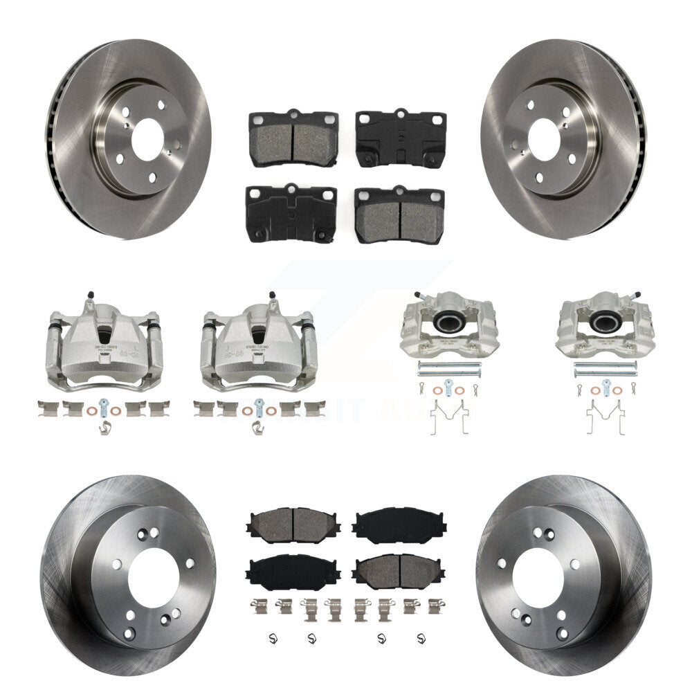 Transit Auto KC8-100969S Disc Brake Kit for 2006-2009 Lexus IS250 - Front and Rear product image