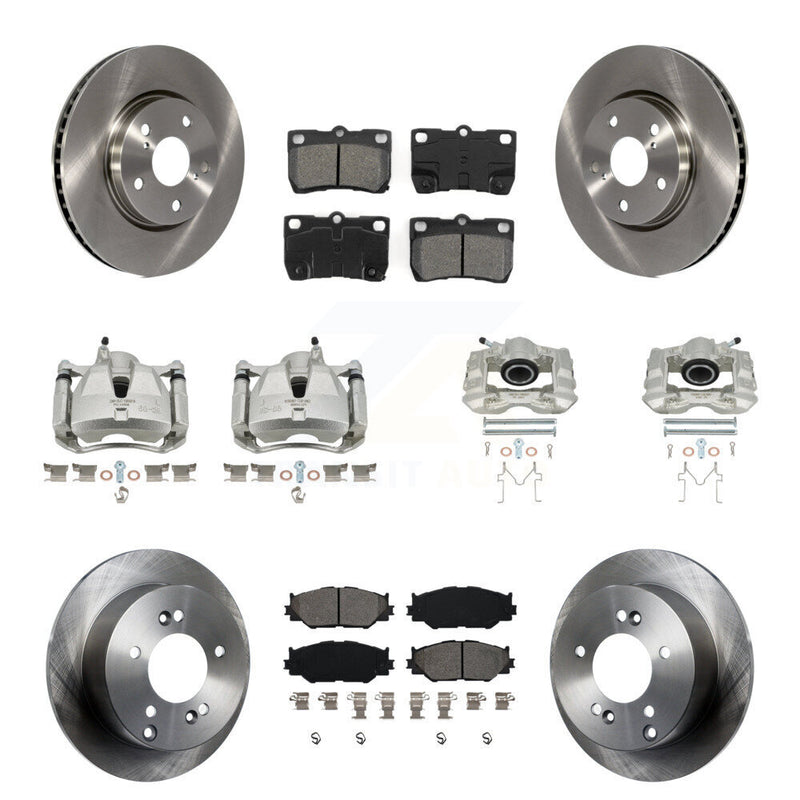 Transit Auto KC8-100969S Disc Brake Kit for 2006-2009 Lexus IS250 - Front and Rear product image