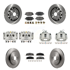 Transit Auto KC8-100970P Disc Brake Kit for 2013-2019 Ford Taurus, Ford Explorer, Ford Special Service Police Sedan & more - Front and Rear product image