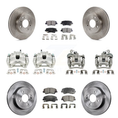 Transit Auto KC8-100970T Disc Brake Kit for 2012-2016 Hyundai Accent - Front and Rear product image