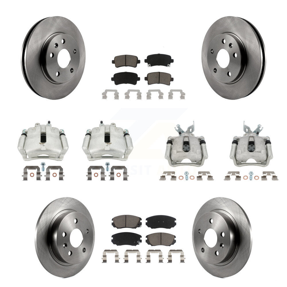 CMX KC8-100971C Disc Brake Kit for 2013 Chevrolet Malibu - Front and Rear product image