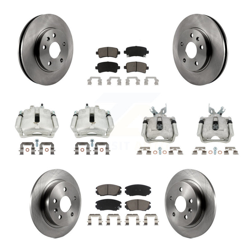 CMX KC8-100971C Disc Brake Kit for 2013 Chevrolet Malibu - Front and Rear product image