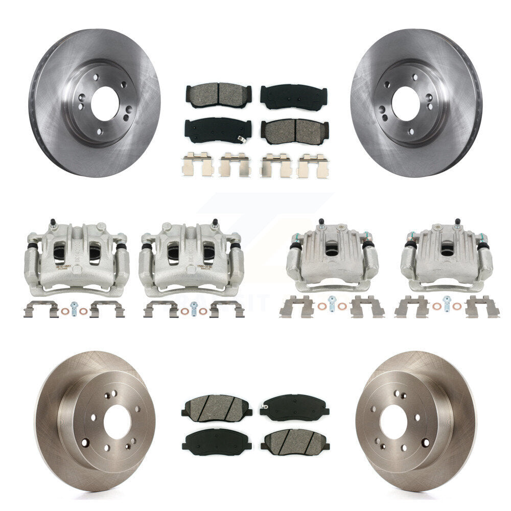 Transit Auto KC8-100971S Disc Brake Kit for 2007-2009 Hyundai Santa Fe - Front and Rear product image