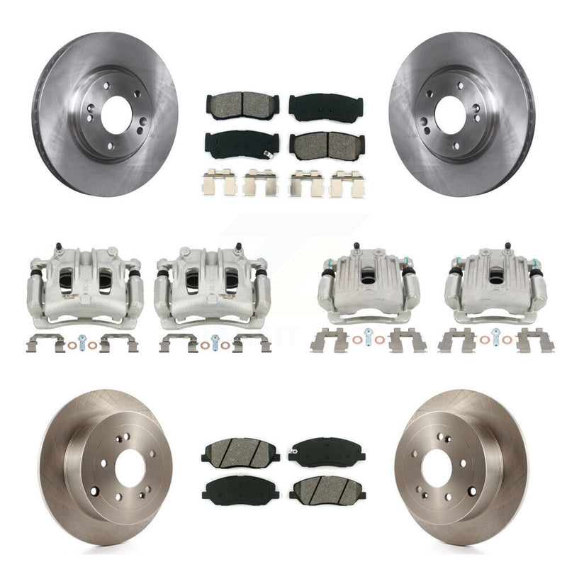 Transit Auto KC8-100971S Disc Brake Kit for 2007-2009 Hyundai Santa Fe - Front and Rear product image