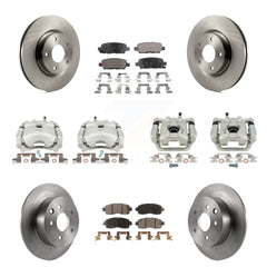 Transit Auto KC8-100971T Disc Brake Kit for 2013-2018 Nissan Altima - Front and Rear product image