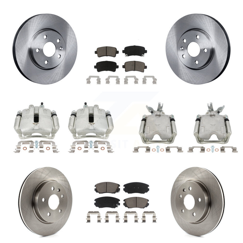 CMX KC8-100972C Disc Brake Kit for 2014-2015 Chevrolet Malibu - Front and Rear product image