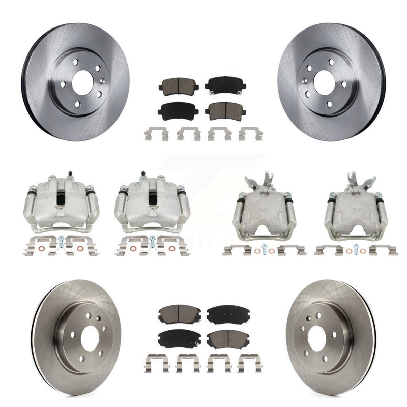 CMX KC8-100972C Disc Brake Kit for 2014-2015 Chevrolet Malibu - Front and Rear product image