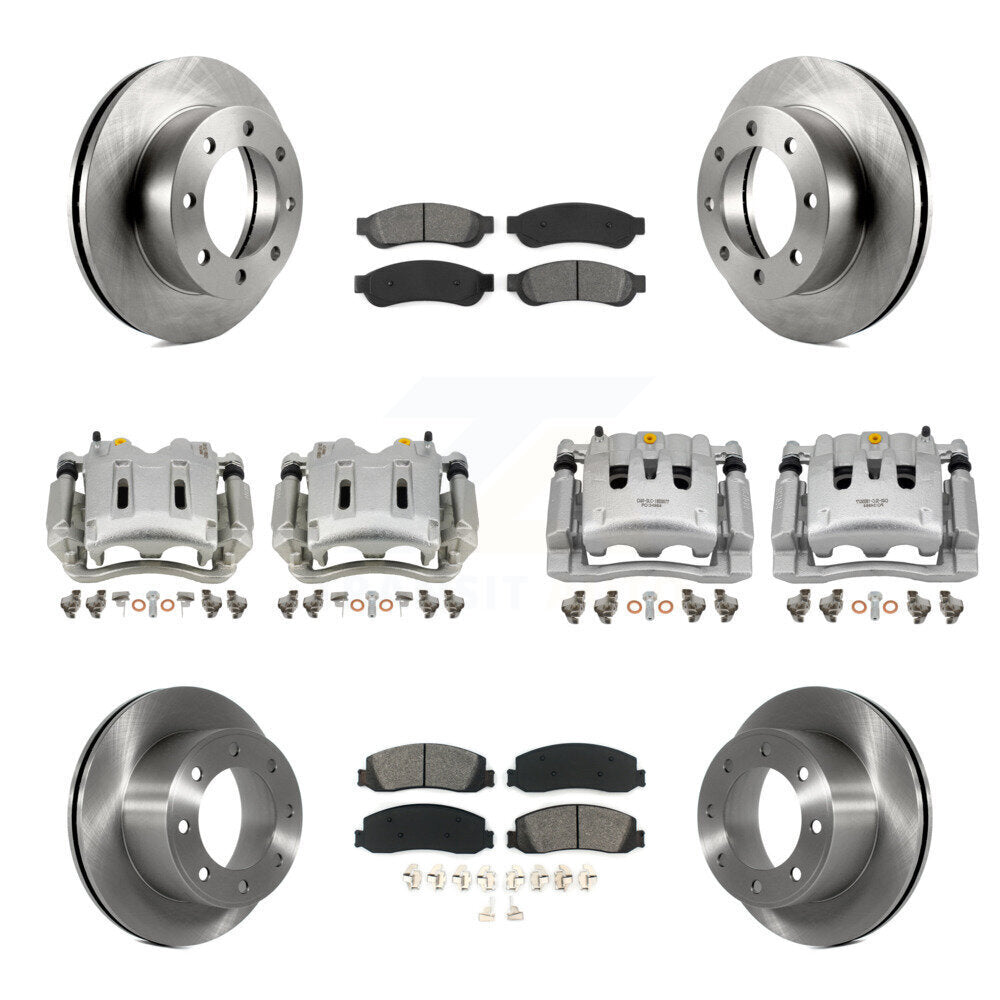 Transit Auto KC8-100972S Disc Brake Kit for 2010-2012 Ford F-250 Super Duty, Ford F-350 Super Duty - Front and Rear product image