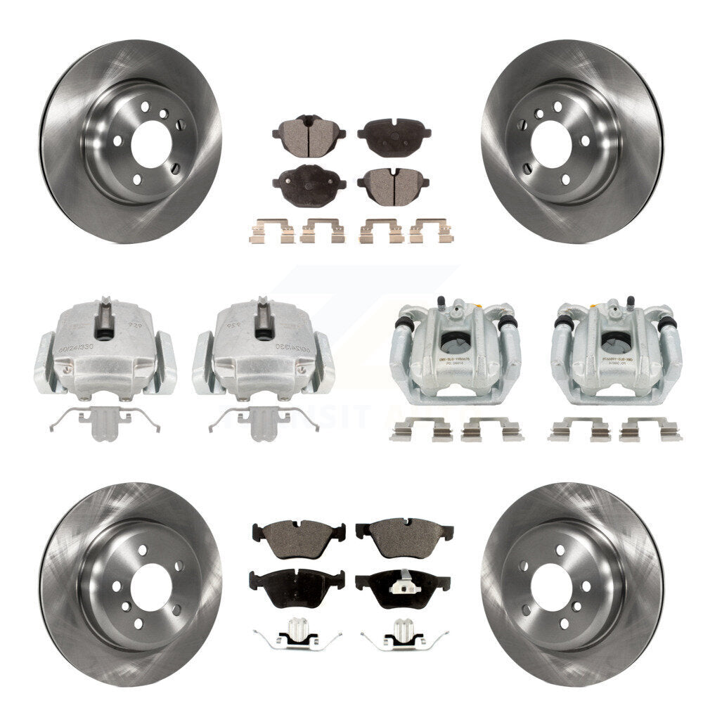 Transit Auto KC8-100972T Disc Brake Kit for 2011-2016 BMW 528i xDrive, BMW 528i - Front and Rear product image