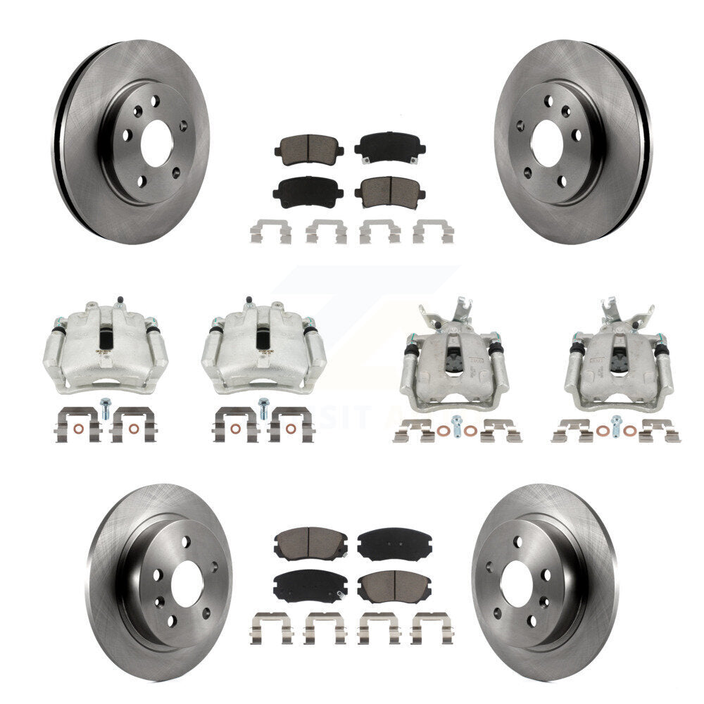 CMX KC8-100973C Disc Brake Kit for 2014-2016 Chevrolet Malibu Limited, Chevrolet Malibu - Front and Rear product image