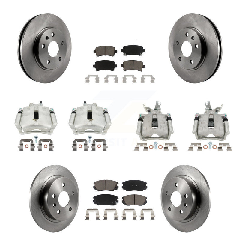 CMX KC8-100973C Disc Brake Kit for 2014-2016 Chevrolet Malibu Limited, Chevrolet Malibu - Front and Rear product image