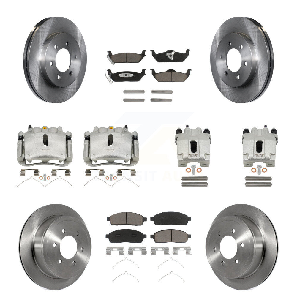 CMX KC8-100975C Disc Brake Kit for 2004-2008 Lincoln Mark LT, Ford F-150 - Front and Rear product image