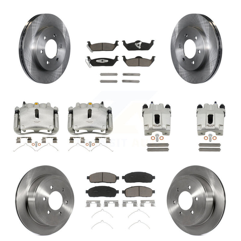 CMX KC8-100975C Disc Brake Kit for 2004-2008 Lincoln Mark LT, Ford F-150 - Front and Rear product image