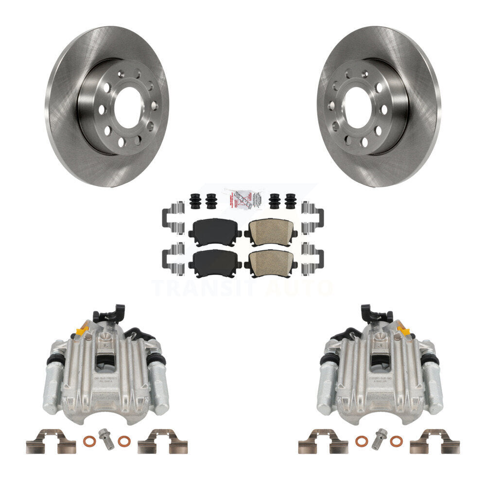 Transit Auto KC8-100975N Disc Brake Kit for 2005 Volkswagen Jetta - Rear product image