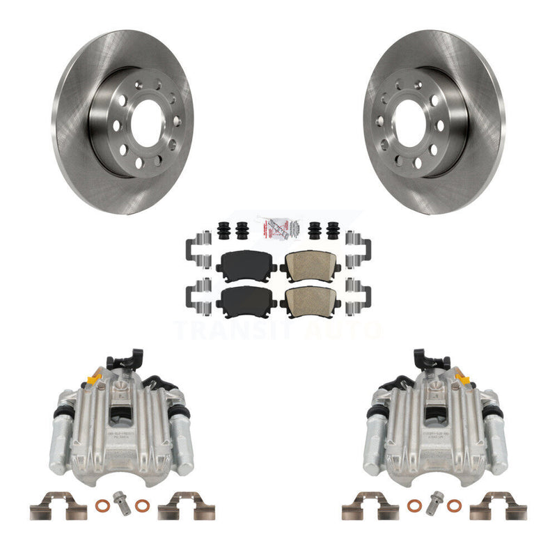 Transit Auto KC8-100975N Disc Brake Kit for 2005 Volkswagen Jetta - Rear product image