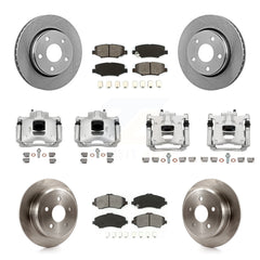 Transit Auto KC8-100975S Disc Brake Kit for 2007-2016 Jeep Wrangler - Front and Rear product image