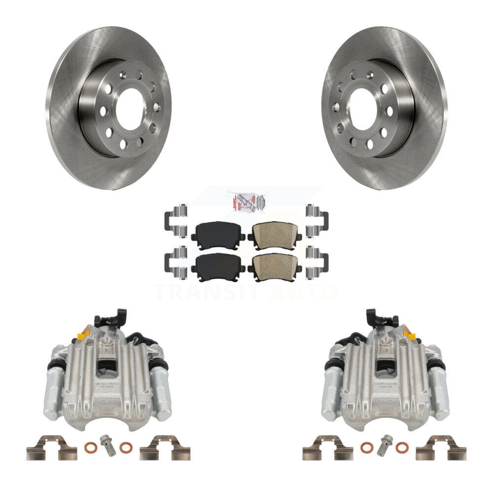 Transit Auto KC8-100976N Disc Brake Kit for 2005 Volkswagen Jetta - Rear product image